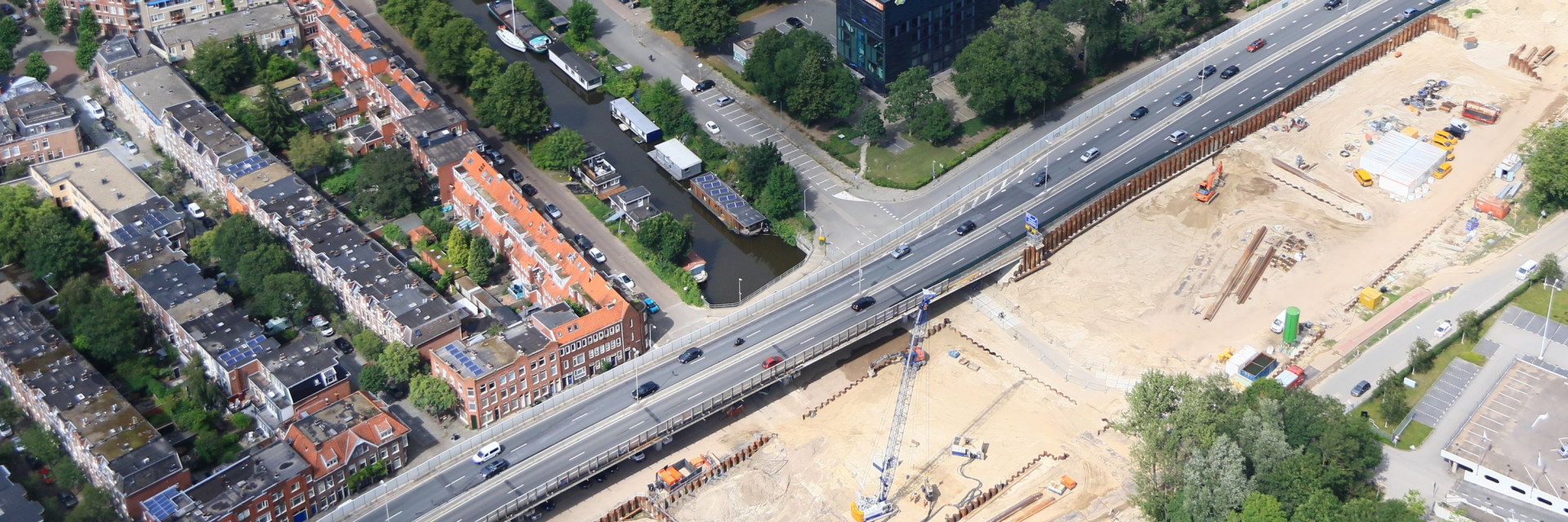 Zuidelijke ringweg tussen Julianaplein en Europaplein weer open voor verkeer