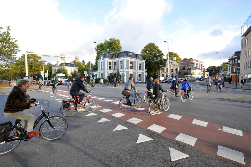 Veel eenzijdige ongevallen met oudere fietsers in Groningen