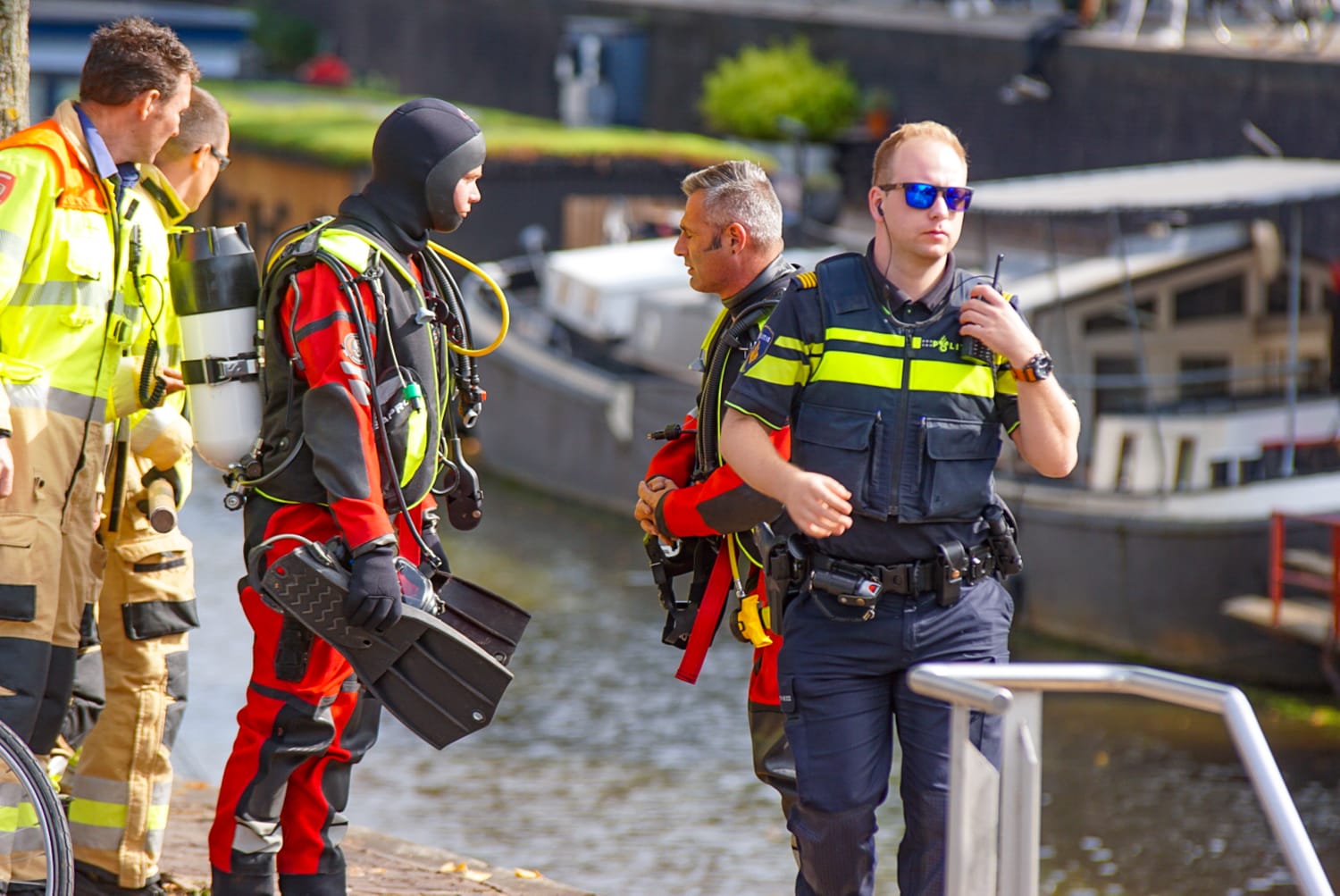 Lichaam aangetroffen in water bij Spilsluizen