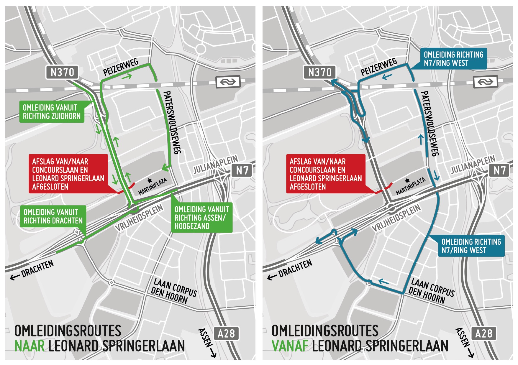 Aansluiting Leonard Springerlaan en westelijke ringweg vijf weken dicht (VIDEO)