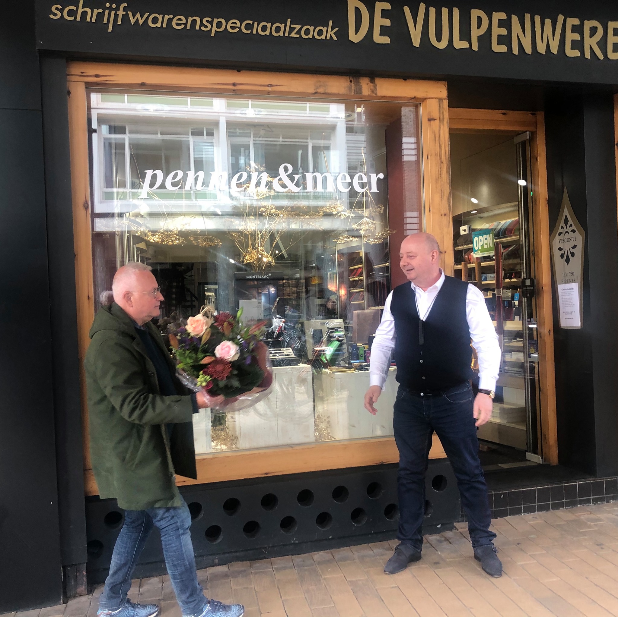 Vulpen ook nu nog zeer gewild - speciaalzaak De Vulpenwereld in Groningen 65 jaar