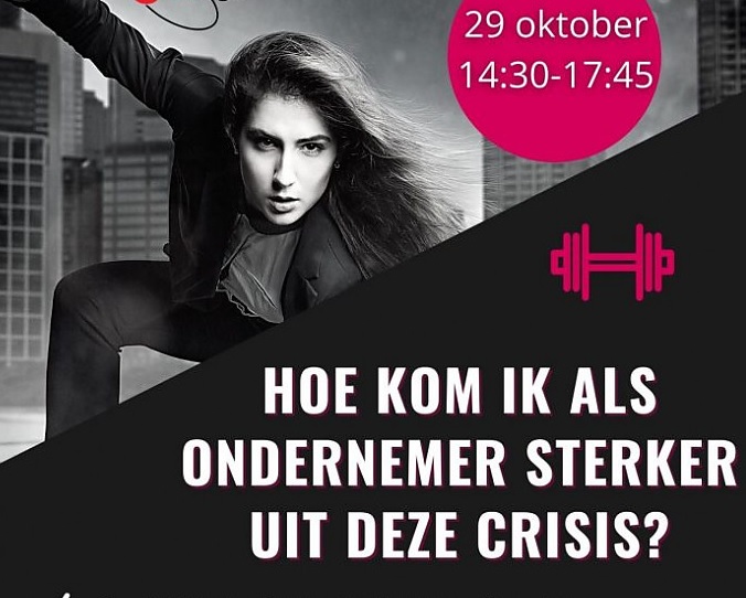 Online ondernemerscongres in Groningen: "Samen sterk uit de crisis”