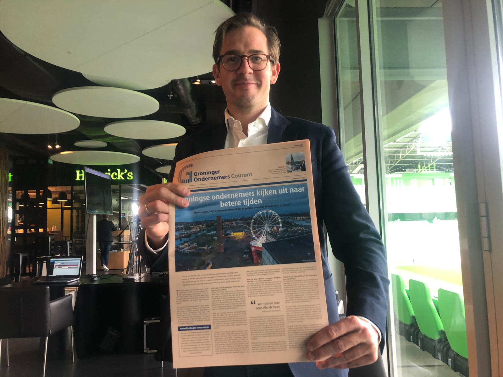 Bij de opening van P&R Meerstad in 2017