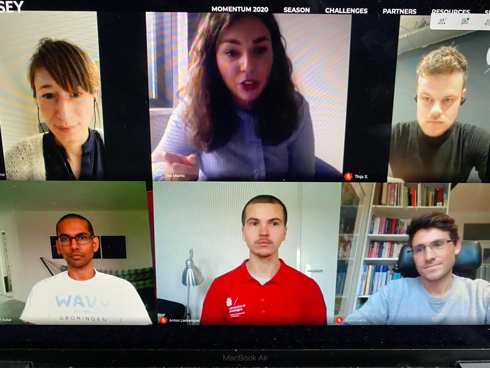 Hackathons leveren de slimste ideeën op; studenten GDBC Groningen grijpen nét naast Odyssey-hoofdprijs