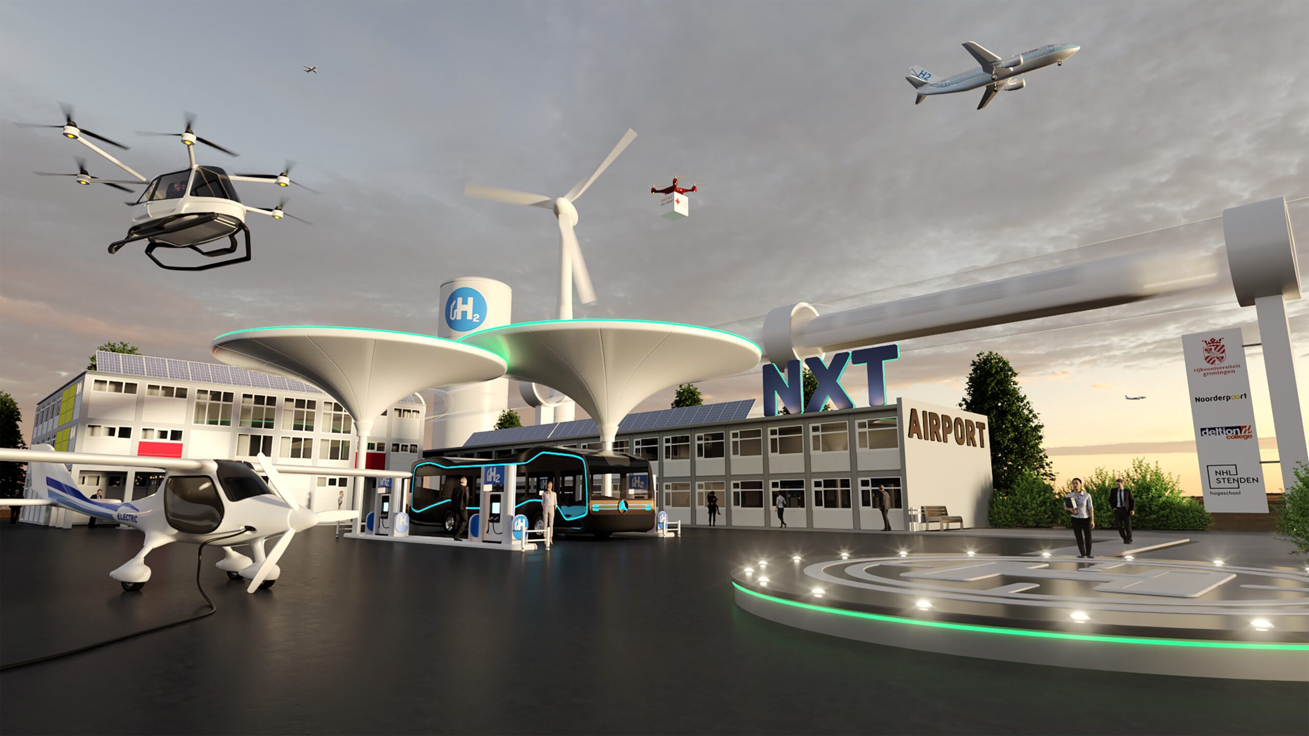 Groningen Airport Eelde zet met NXT Airport in op verduurzaming