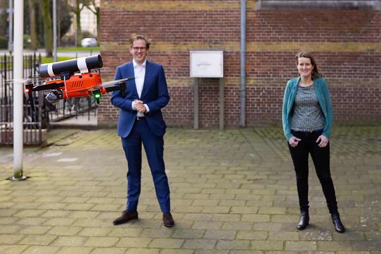 Groot tekort aan technisch personeel; nieuw initiatief uit Groningen gelanceerd per drone