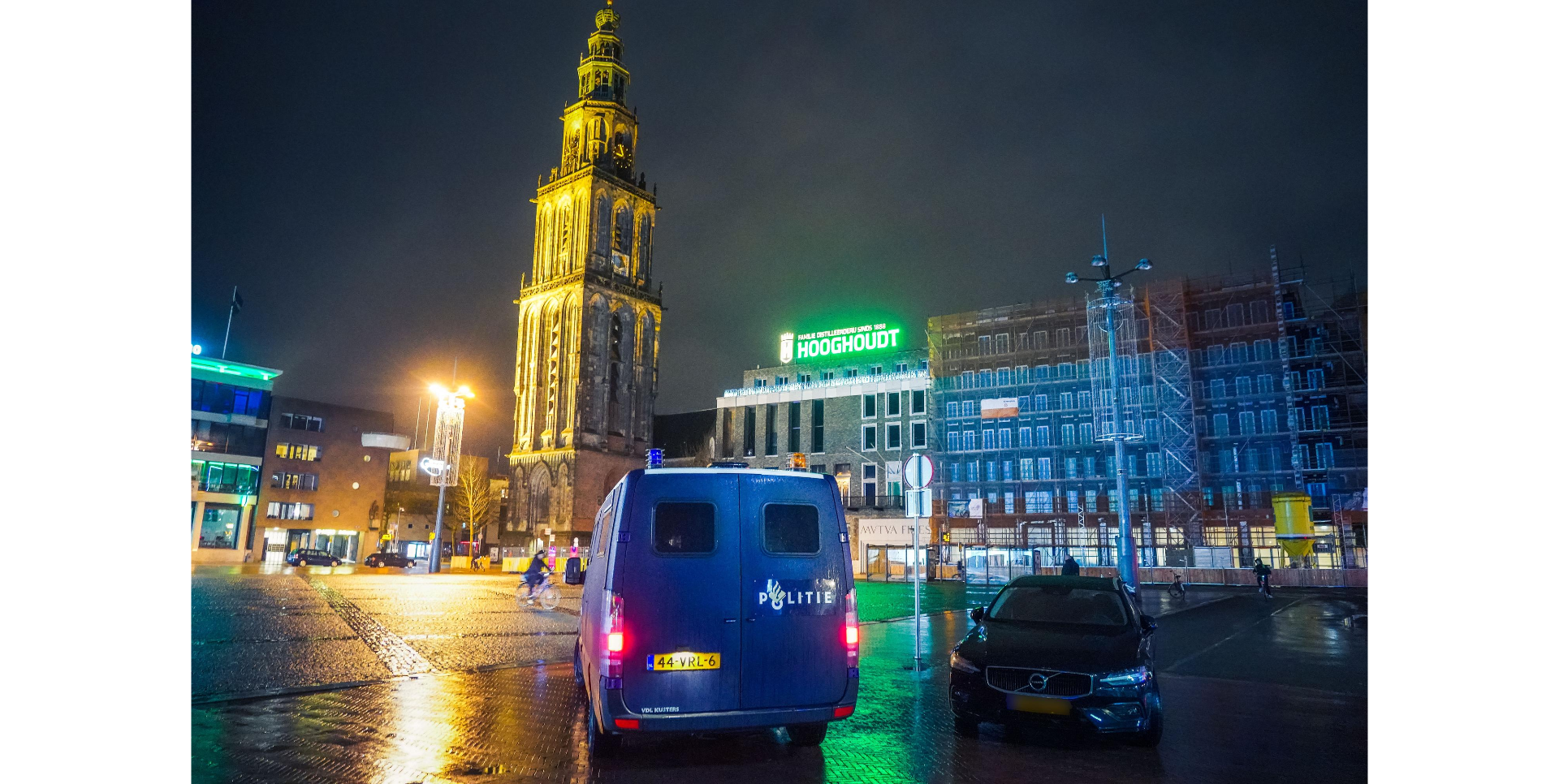Politie preventief aanwezig in binnenstad Groningen