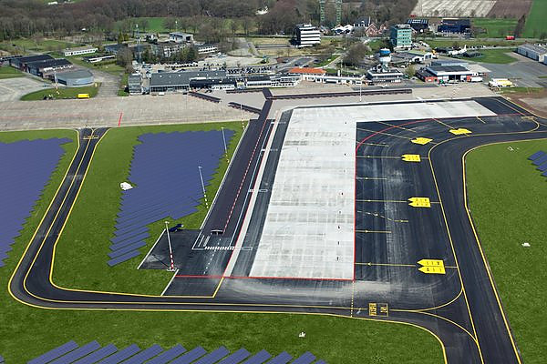 Zonnepark Airport Eelde levert meer energie dan verwacht