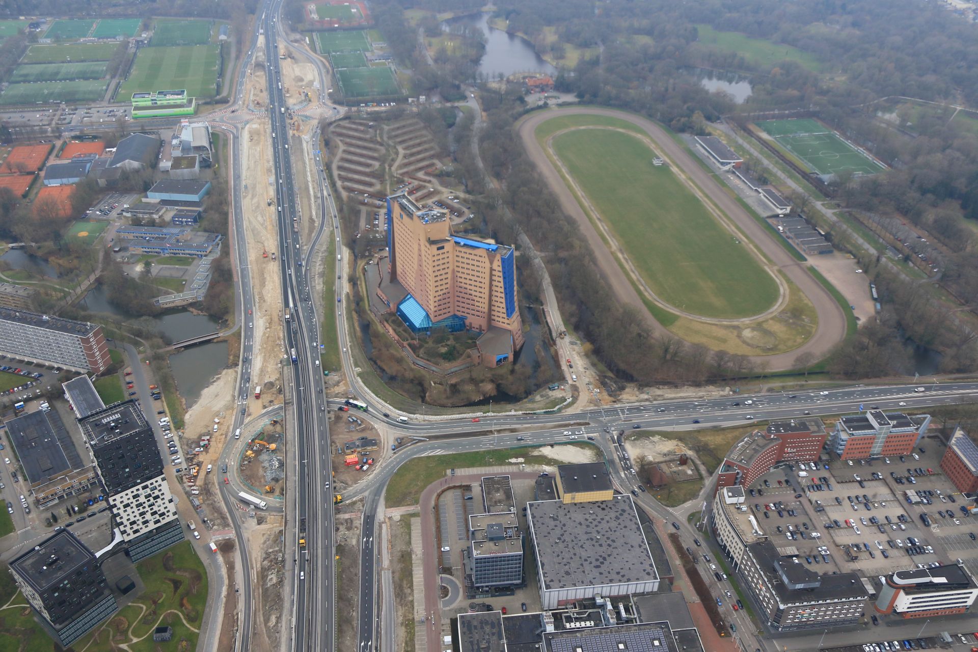 Overzichtsfoto deelgebied west