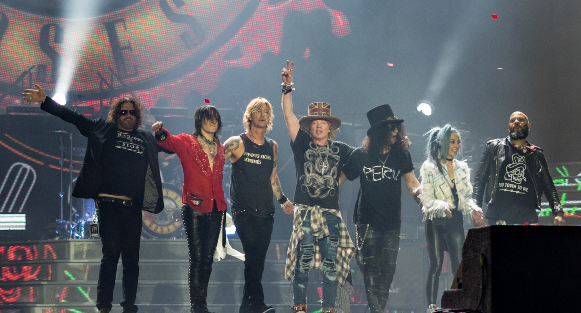 Guns N’ Roses volgend jaar naar Stadspark