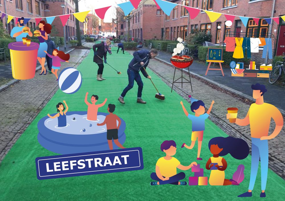 Experimenten met ‘Leefstraten’ in zuidelijke stadswijken