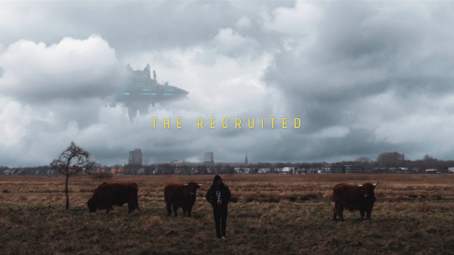 Groningse filmmakers zoeken nieuw talent in Hollywoodachtige minifilm met ufo boven uitgestorven stad Groningen