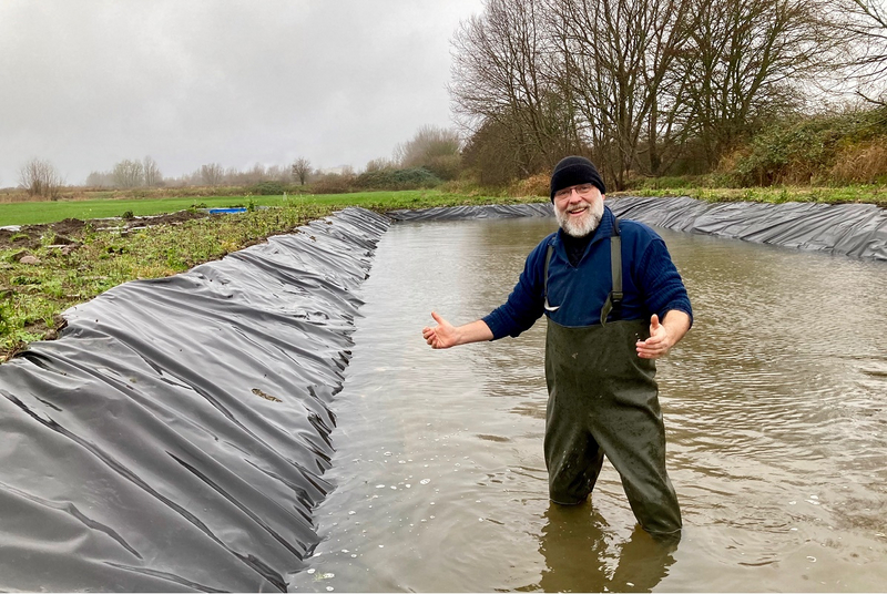 Experiment om kleine garnaal op te kweken tot giga exemplaar