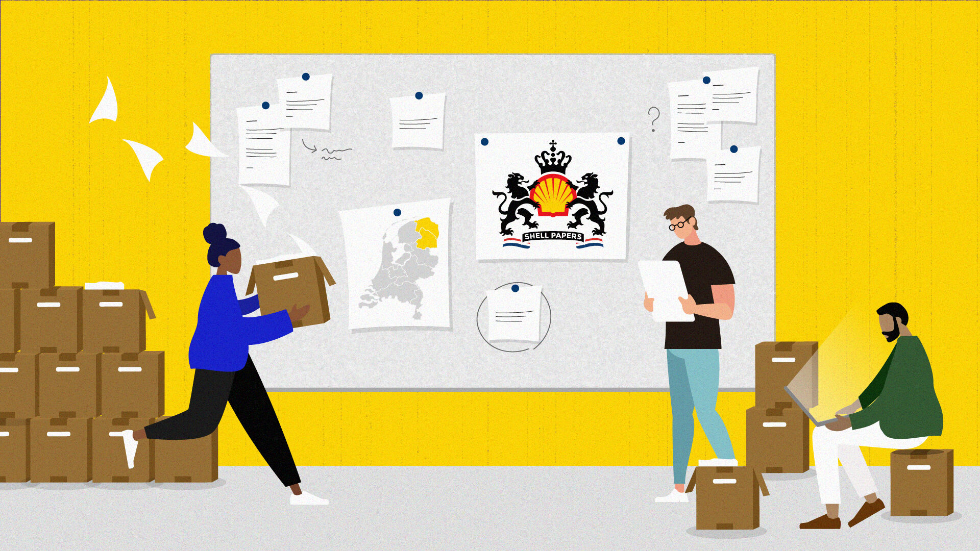 Oproep: Help Follow the Money en RTV Noord met het doorspitten een miljoen Shell Papers