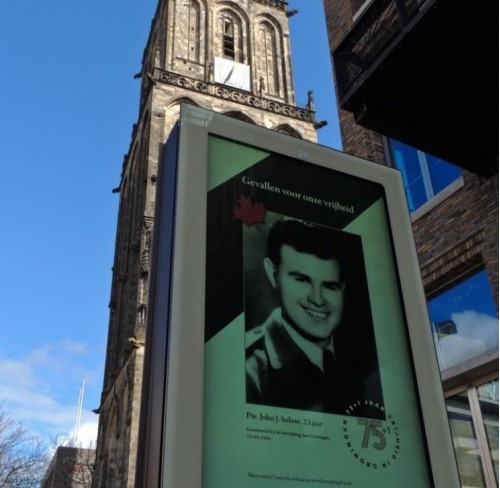 Canadese militairen die omkwamen bij bevrijding van Groningen geëerd