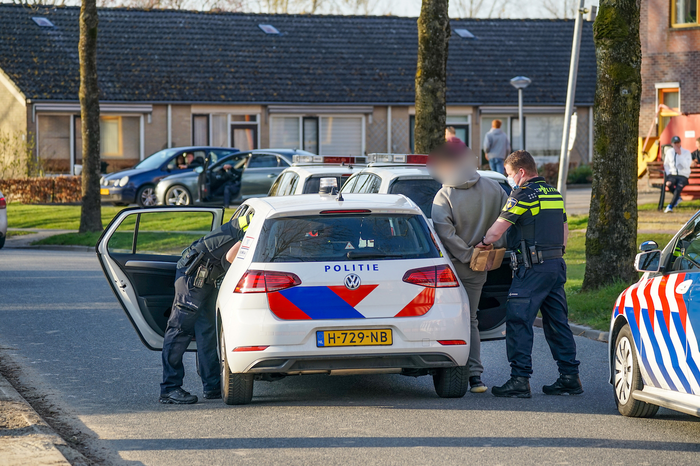 De aanhouding in Ten Boer