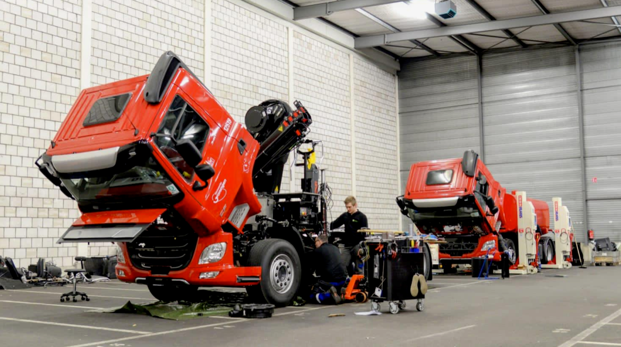 Hyzon in Winschoten begonnen met productie van waterstoftrucks voor Groningen