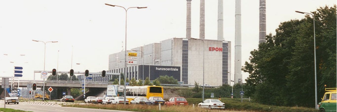 De vroegere Hunzecentrale