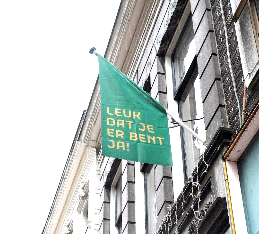 Gratis ‘Welkom-vlaggen’ voor Groningse winkeliers en ondernemers