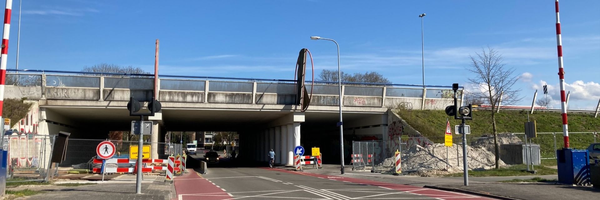 Van Iddekingeweg vanaf 9 juli tijdelijk open voor fietsers en voetgangers
