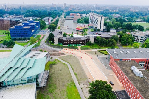 Busknooppunt Zernike Campus vernieuwd: meer plaats voor (elektrische) bussen