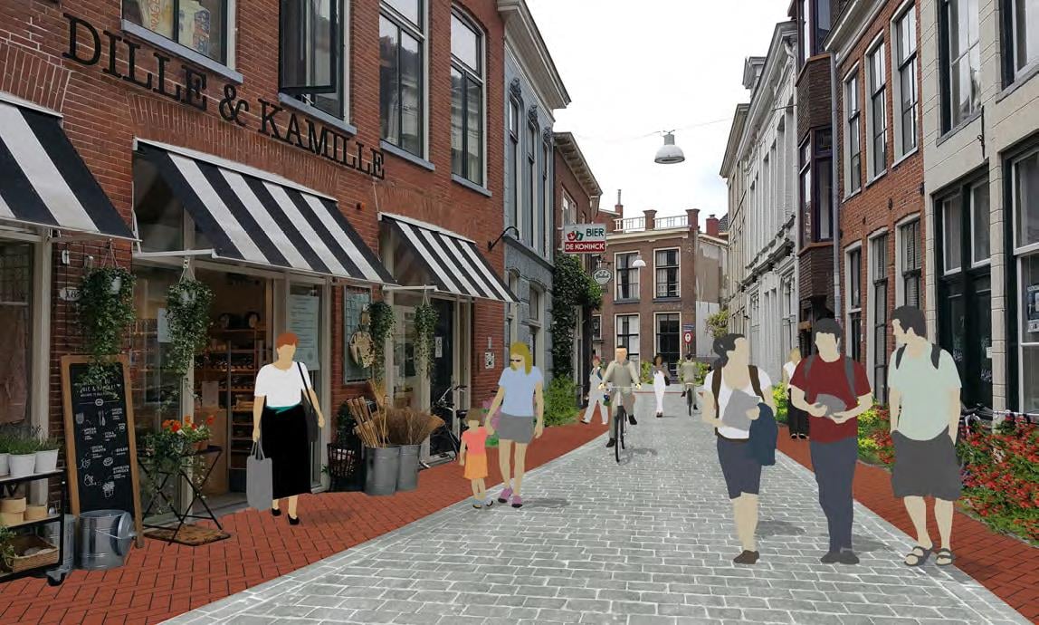 Deel A-kwartier gaat op de schop; parkeerplekken weg uit Turftorenstraat