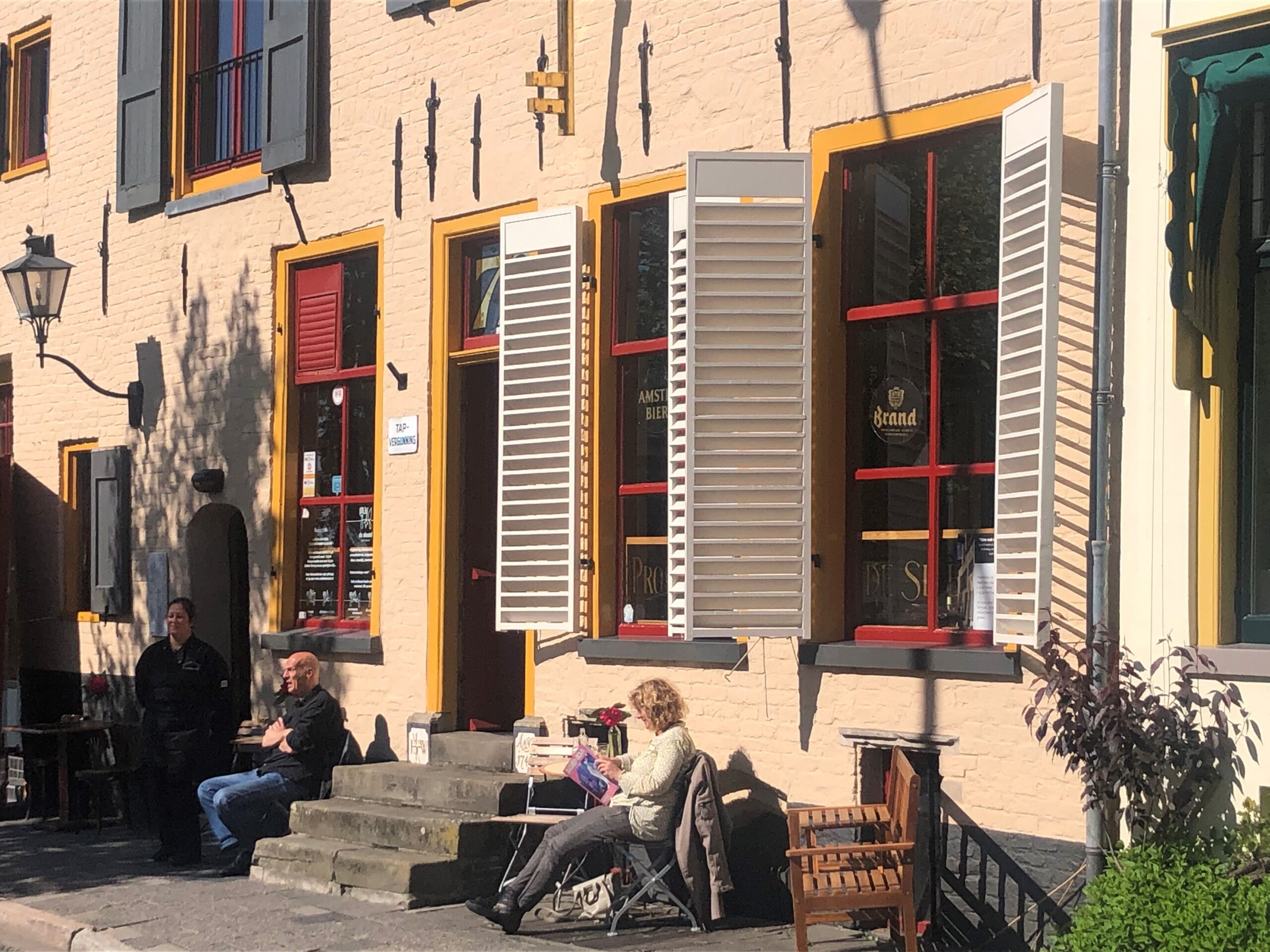 In de zon bij De Wolthoorn