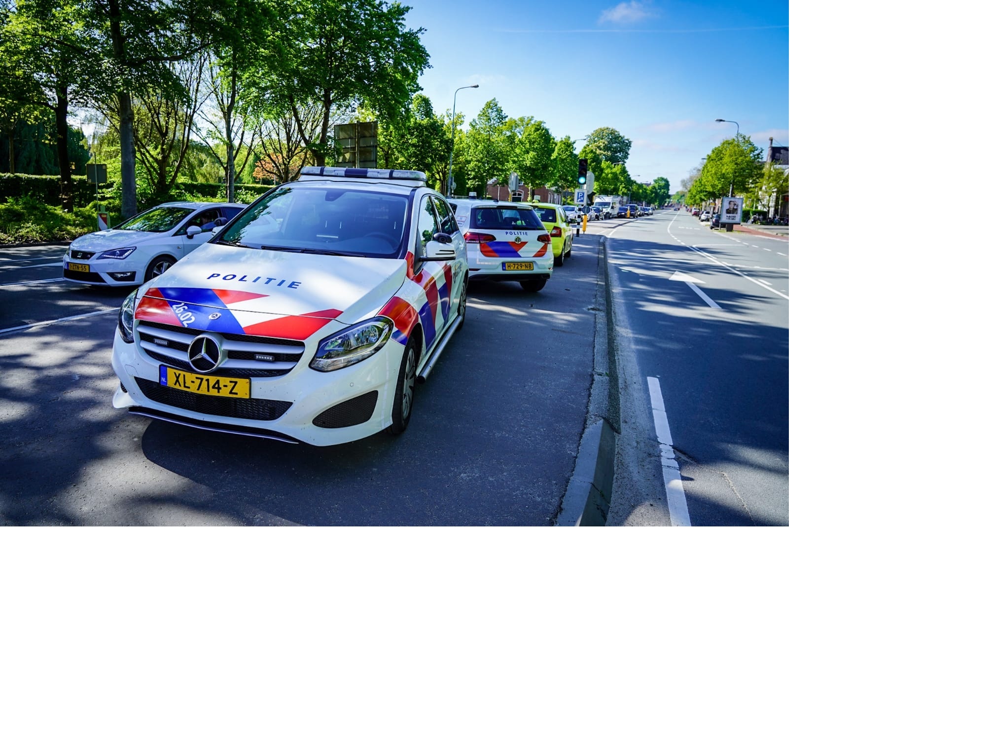 Verkeershinder na botsing op Hereweg in Groningen
