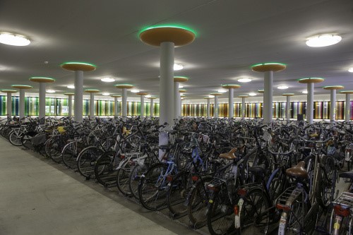Capaciteit fietsenstalling Europapark uitgebreid