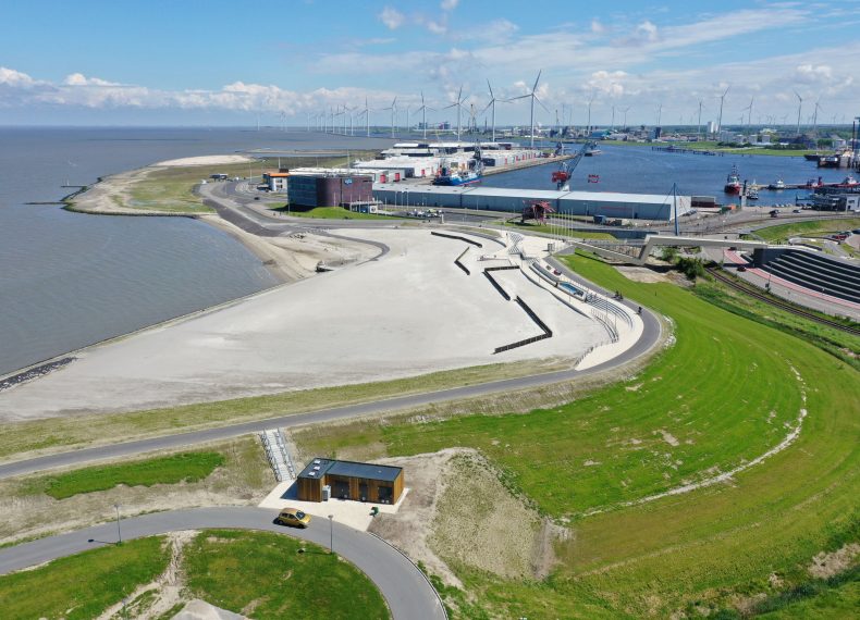 Strand, boulevard en unieke kwelders bij Delfzijl officieel opgeleverd