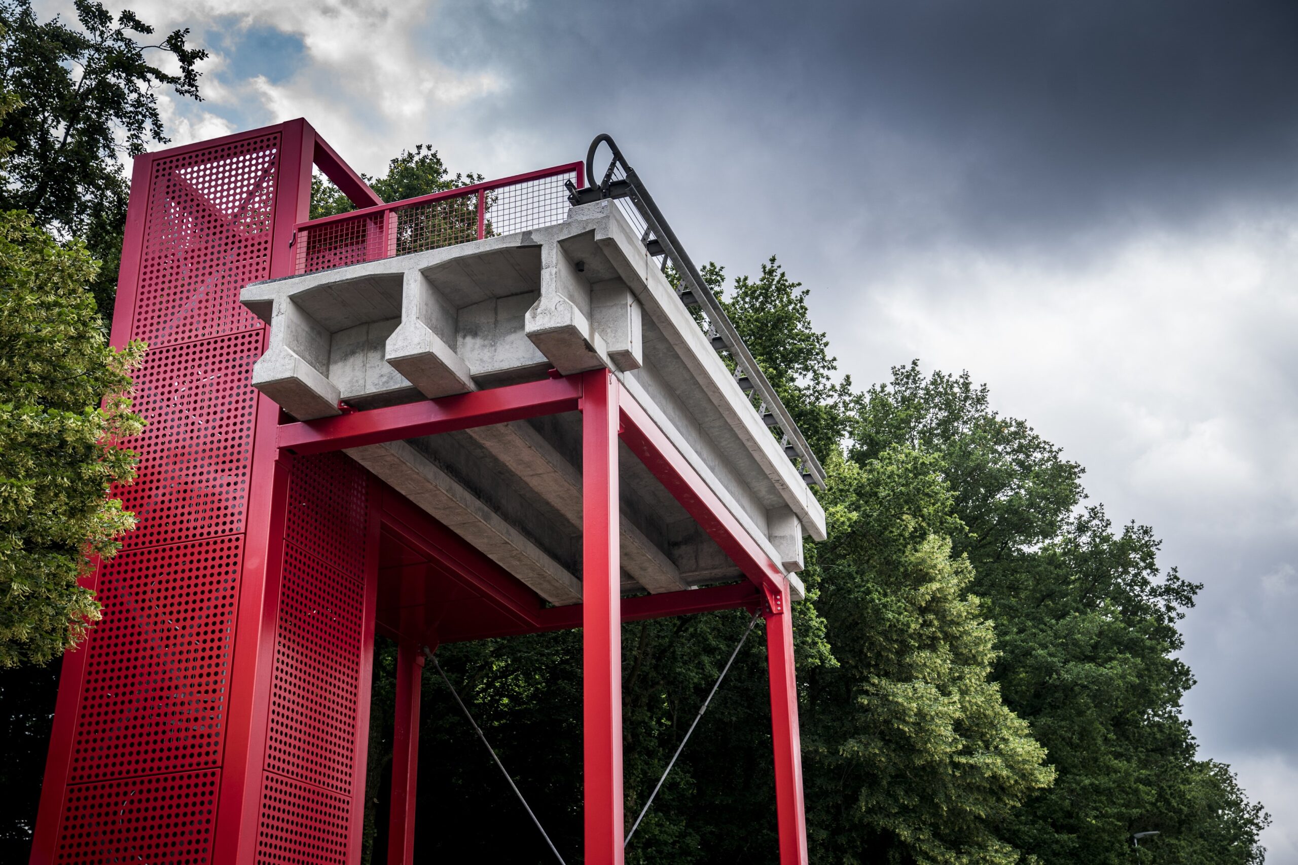 Nieuw uitkijkpunt op Ring Zuid: het Geheugenbalkon