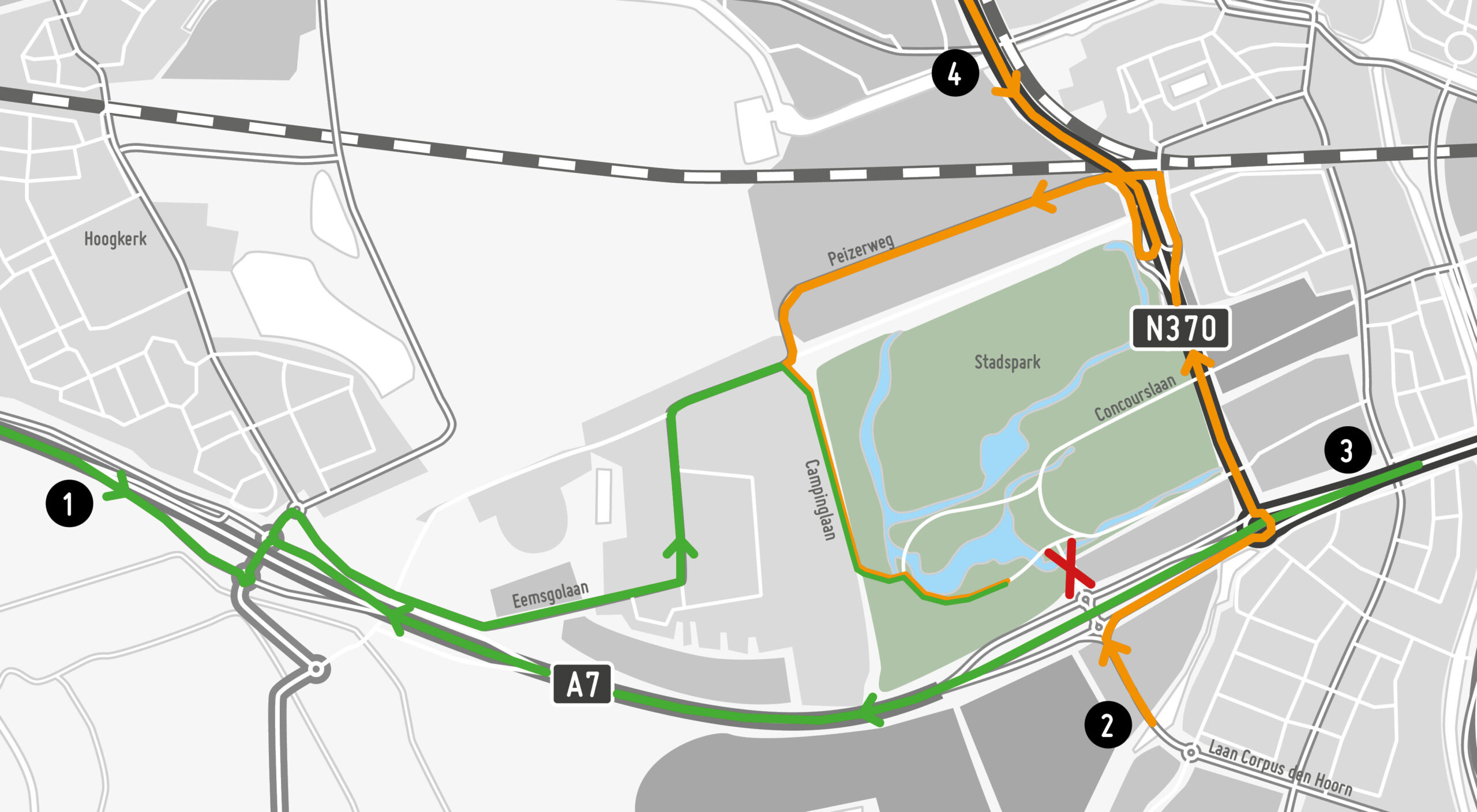 Omleiding autoverkeer