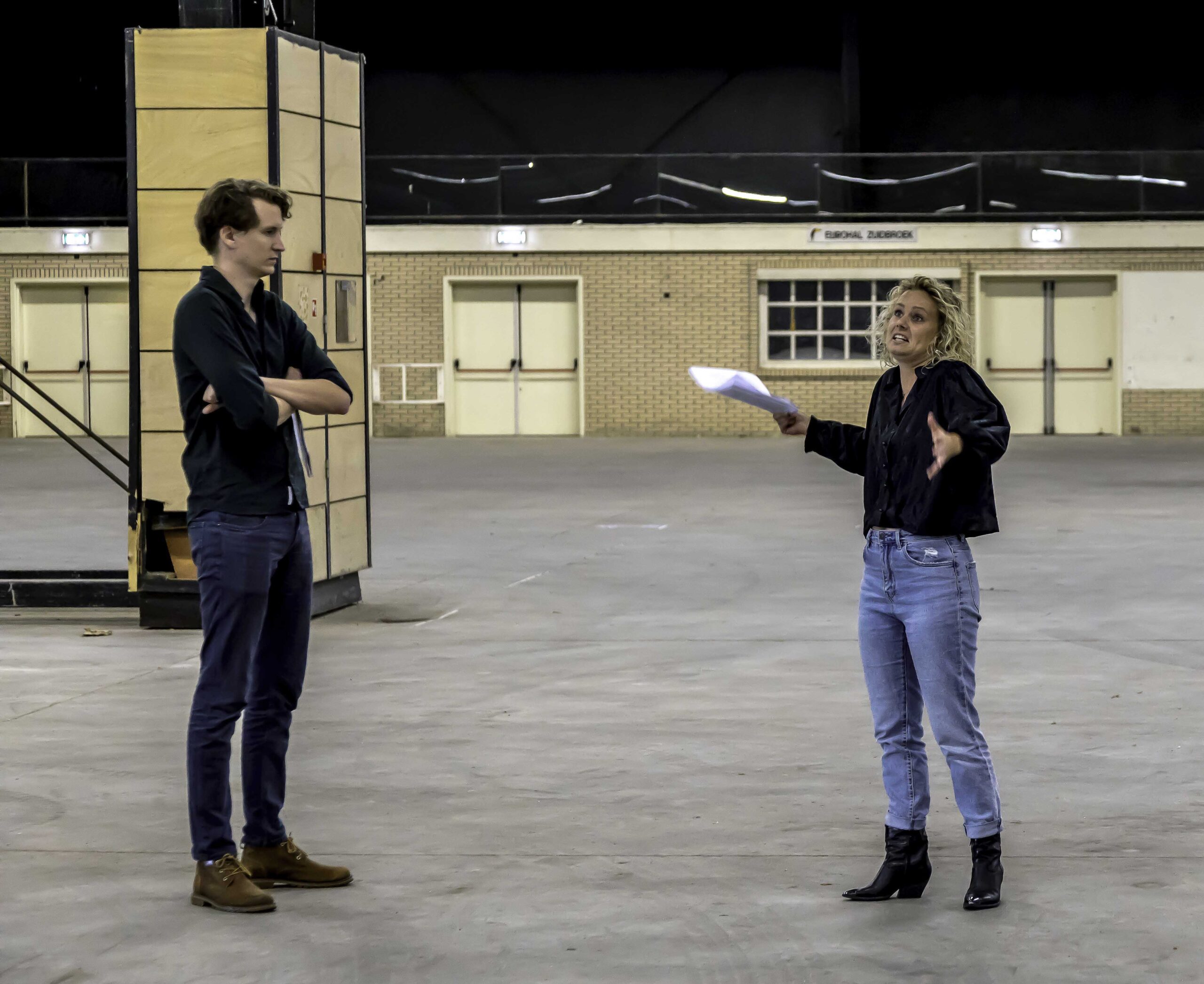 Esmee de Boer en Abel Leemans - Foto: Jaap Menses