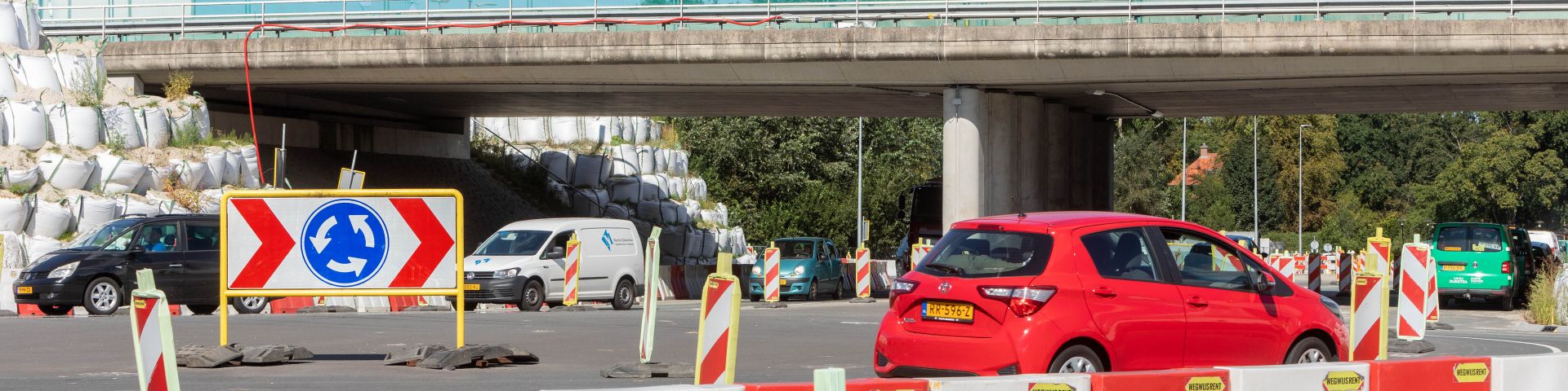 Onderdoorgang rotondes Laan Corpus den Hoorn twee dagen dicht
