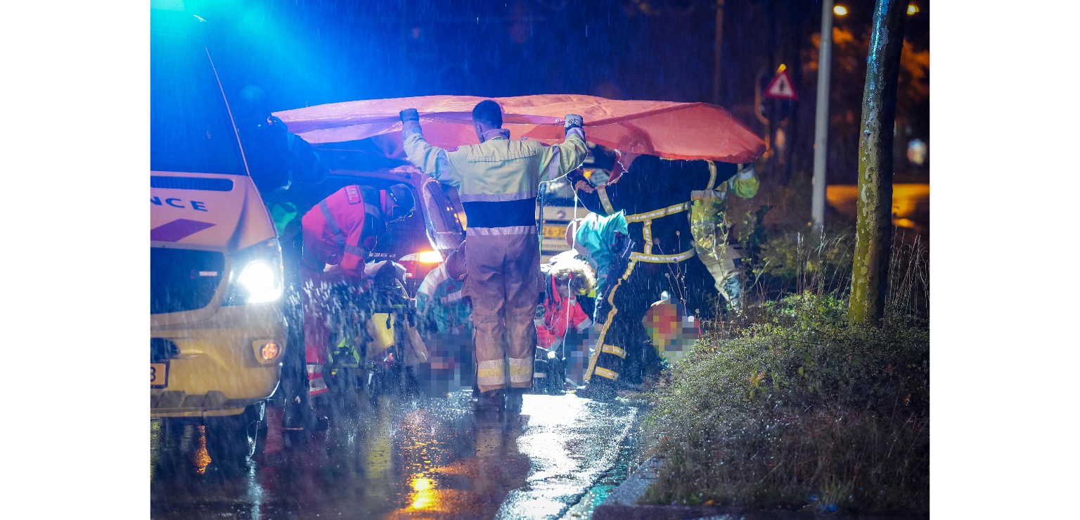 Fietser zwaargewond bij ongeluk in Paddepoel