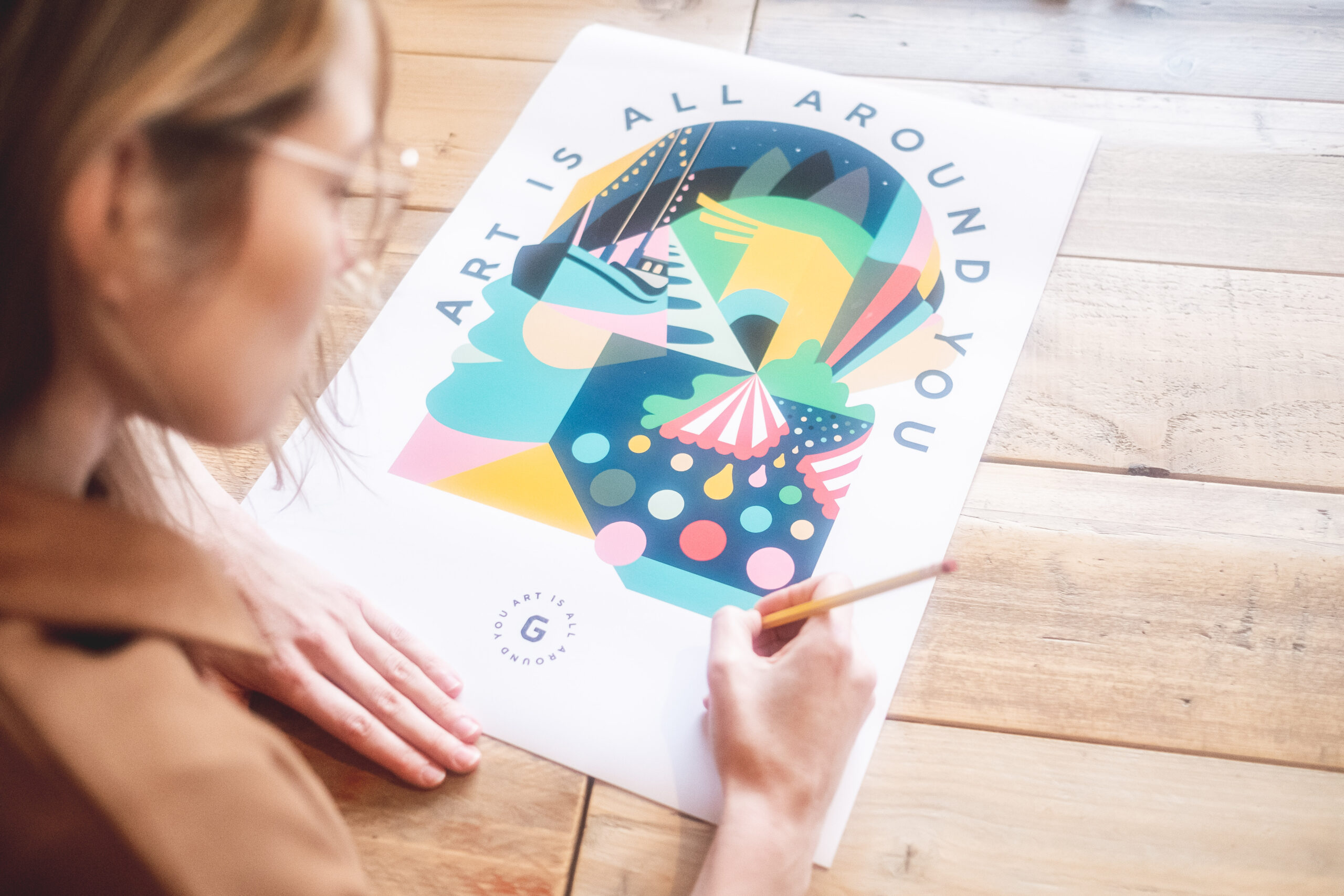 Groningen zet lokale cultuur in spotlights met illustraties vijf Groningse kunstenaars