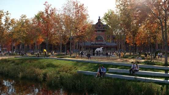 Wethouder wil radicaal andere invulling plein Hoofdstation Groningen