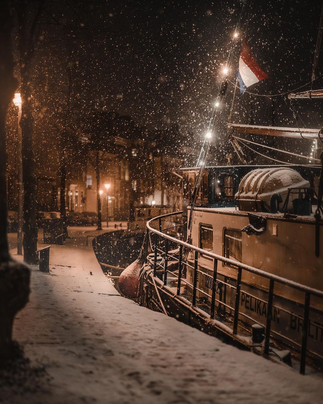 Besneeuwd Groningen verkozen tot Foto van het Jaar