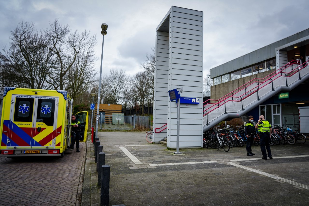 Gewonde na steekincident in trein Station Noord