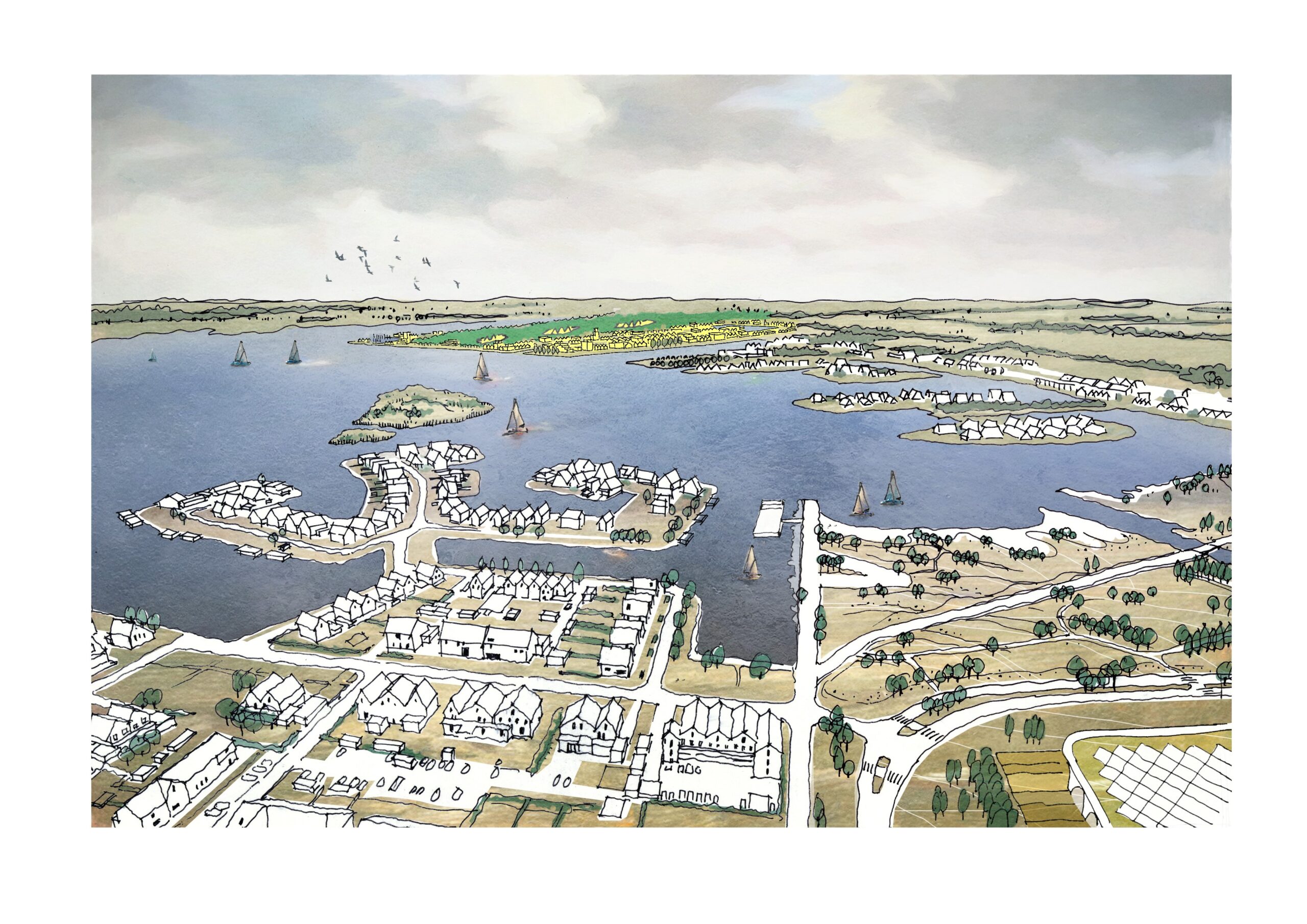 Grunopark en Camping Break Out in Groningen aangekocht voor uitbreiding Meerstad