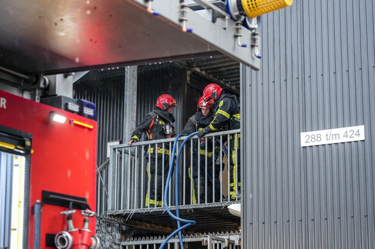 Brand in meterkast studentenwoning Vrydemalaan