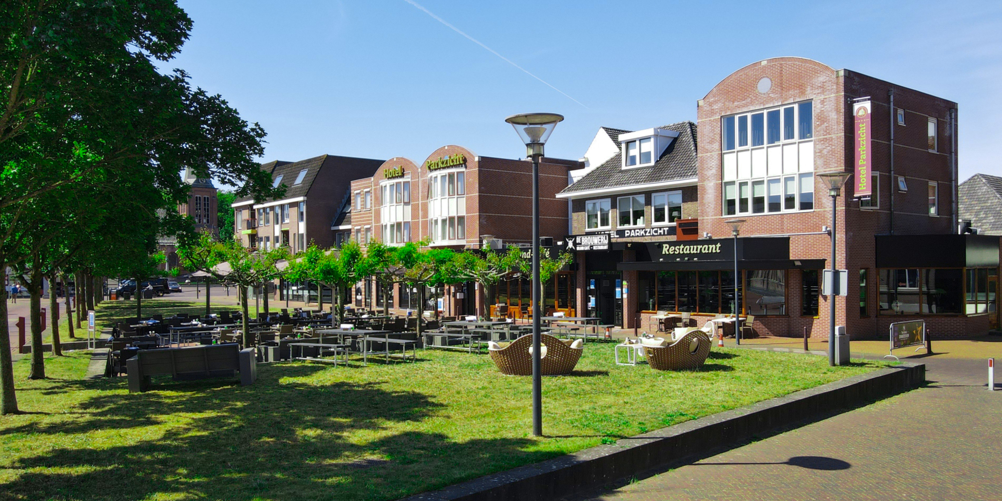 Brand bij hotel Parkzicht onder controle; gebouw ontruimd