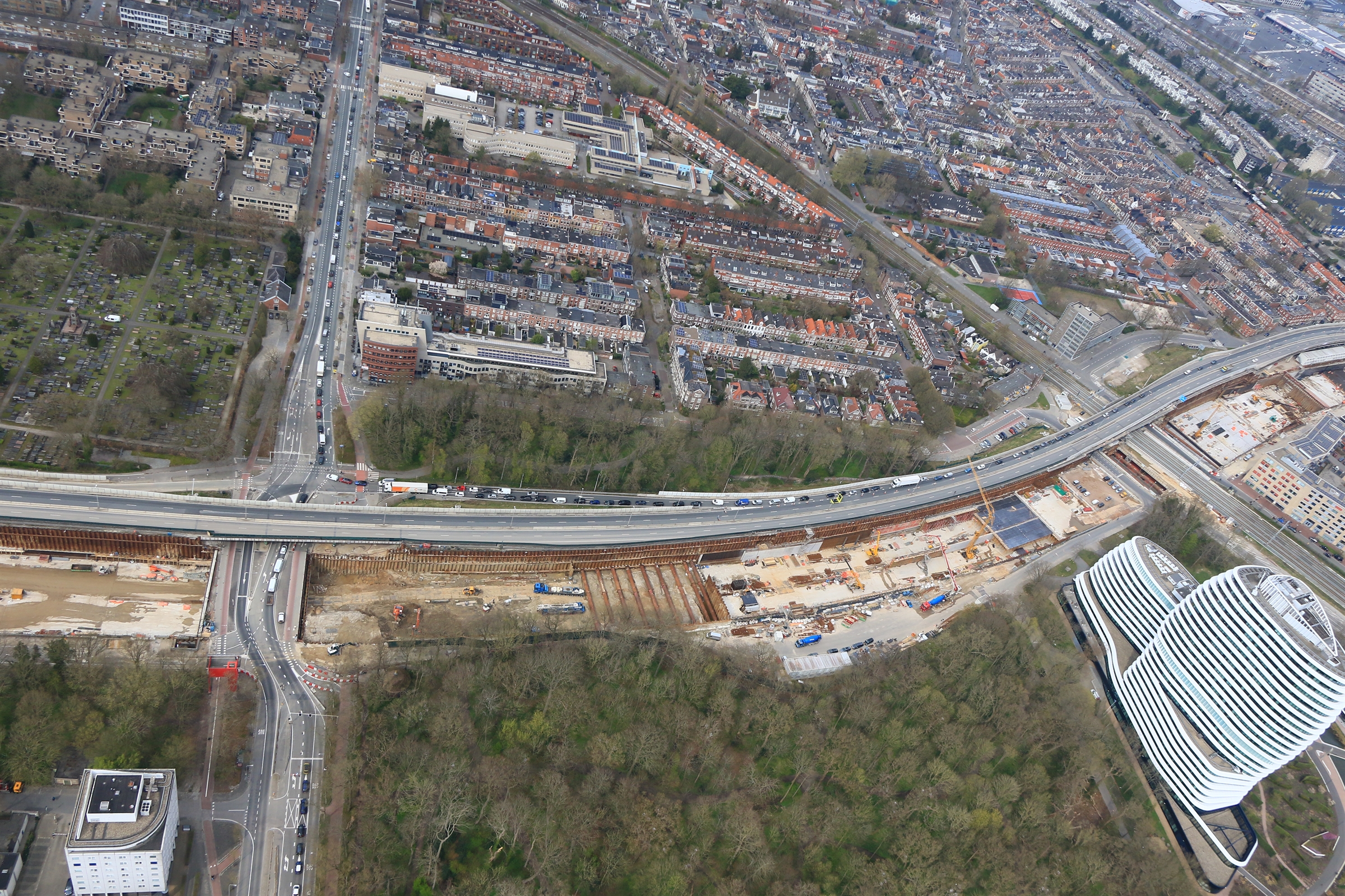 Deze zomer zeven weken werkzaamheden aan zuidelijke ringweg en bij A28