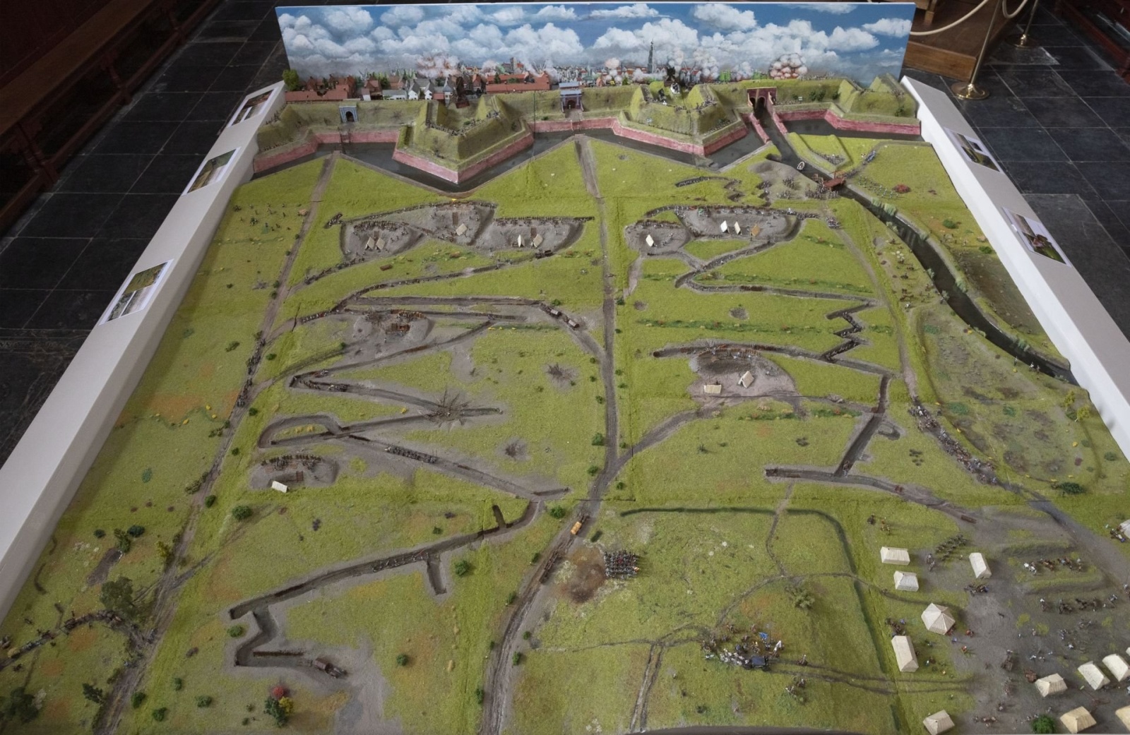 Unieke maquettes van belegering van Groningen in 1672 in Groninger Museum