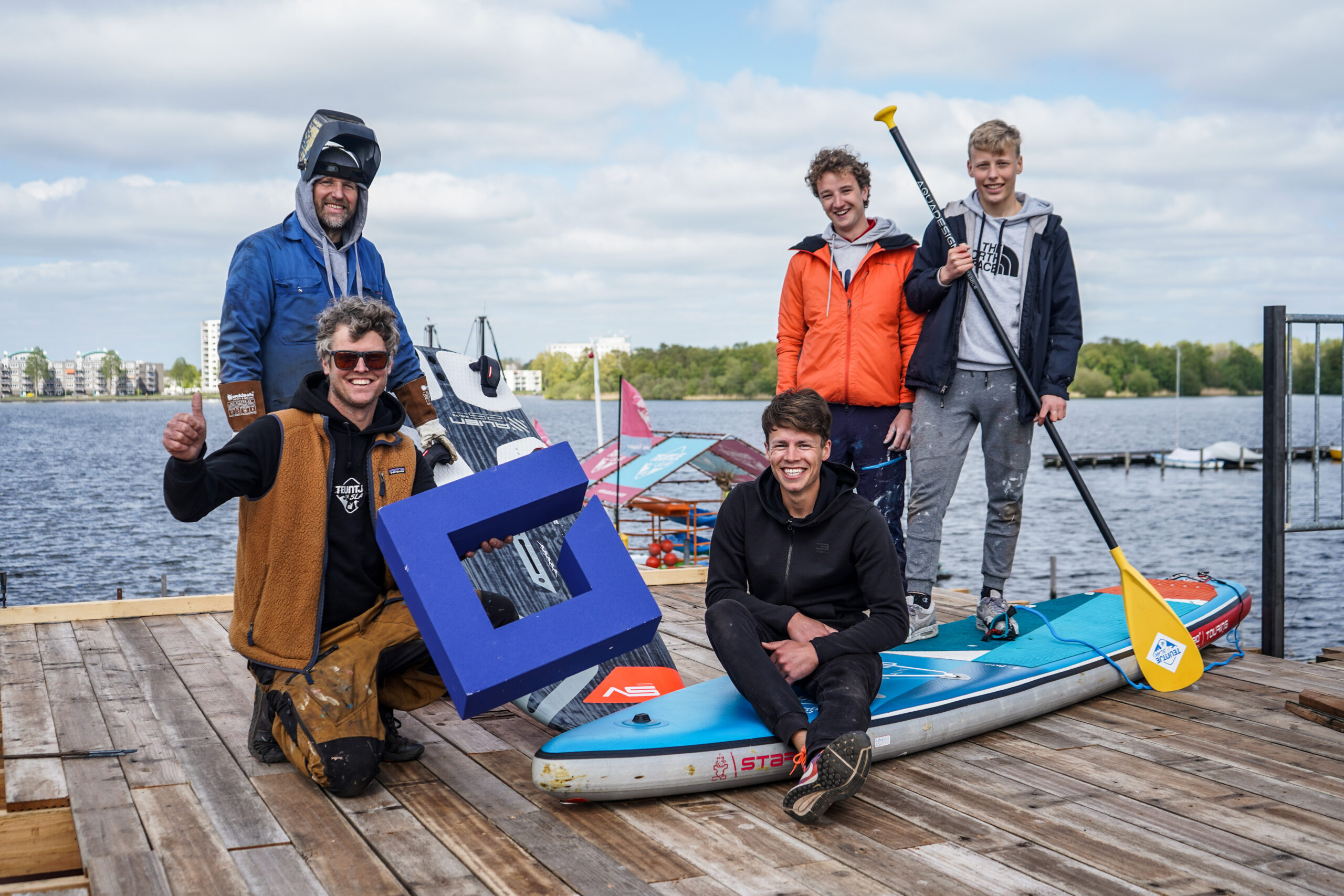 Watersporthuis Teuntje de Slak heeft een nieuw onderkomen
