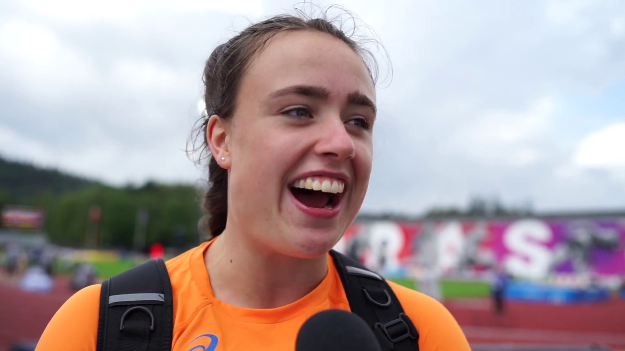 Jorinde van Klinken gooit zich naar vierde plaats op WK atletiek
