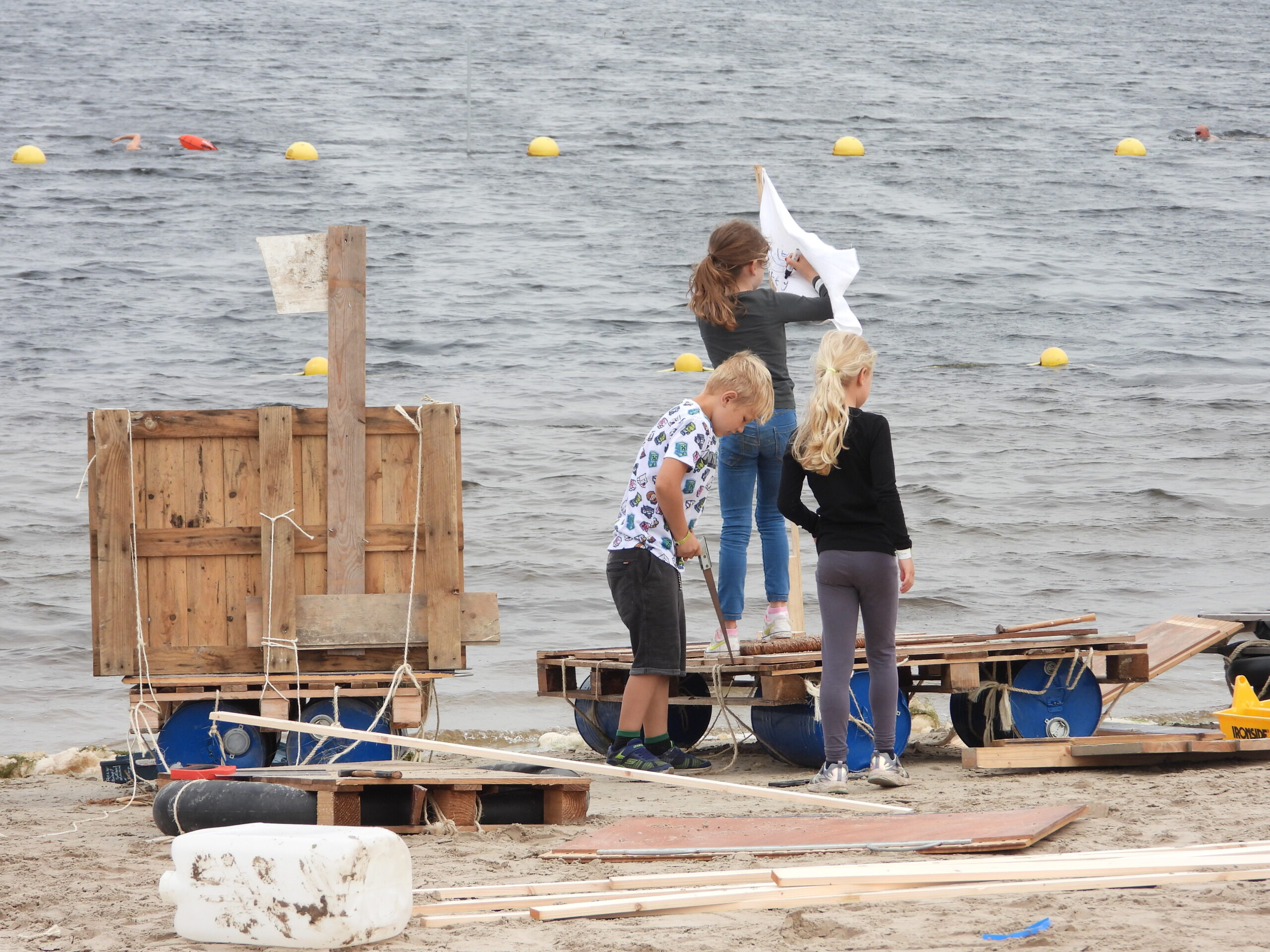 Jonge vlottenbouwers weer aan de slag in Meerstad ( 19 t/m 21 juli)