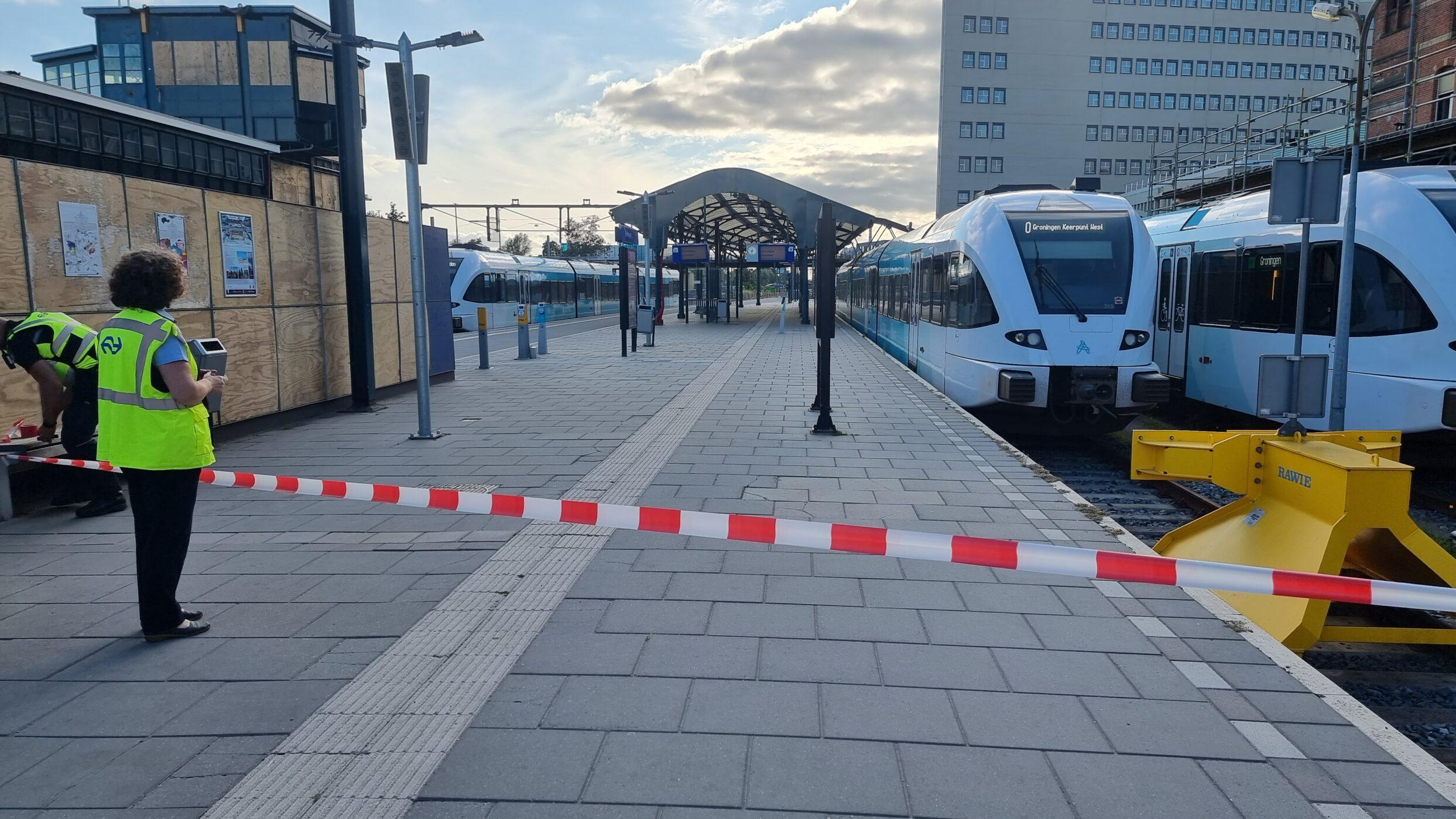 Treinen rijden weer na gaslek op station Groningen