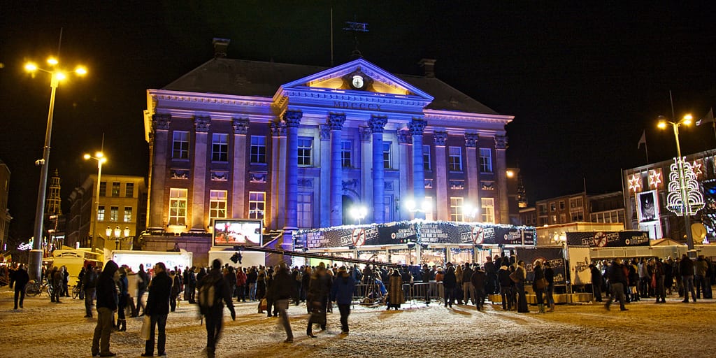 Kan de nachtelijke verlichting van markante gebouwen in Groningen nog wel aanblijven?