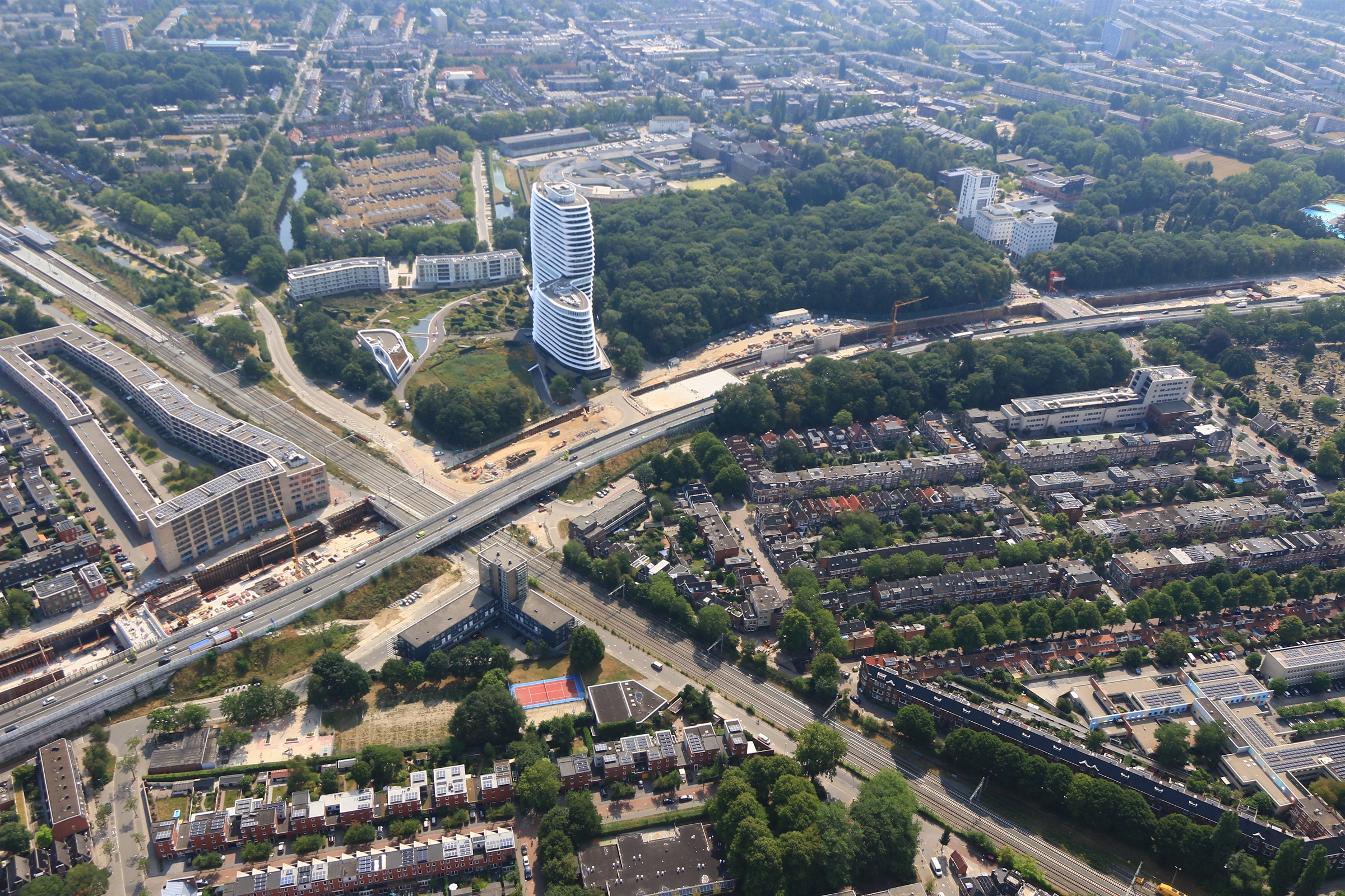 Bouw verdiepte ligging in beeld - Foto: Rijkswaterstaat
